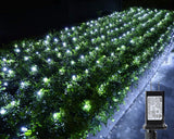 iBaycon 4ft x 6ft Net Lights for Yard – Weatherproof Christmas Bush Wraps with End-to-End Connectability for Large Outdoor Displays
