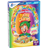 Lucky Charms Birthday Cake Flavored Cereal with Sprinkles and Marshmallows – Celebration Breakfast Gift and Party Favor Idea, 10.9 oz