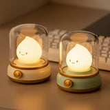 Fire Risk Free Kerosene Style Lamp – Cordless LED Candle for Seniors, Children and Pet Owners, Dimmable Warm Light