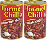 HORMEL Chunky Beef Chili with Beans — Pop-Top Chili with No Artificial Ingredients for Less-Less Kitchens