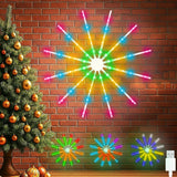 Hausparkle Pre-Lit Xmas Snowflake – Ready-to-Give Holiday Surprise for Neighbors and Teachers, 24 Inch Hanging Light