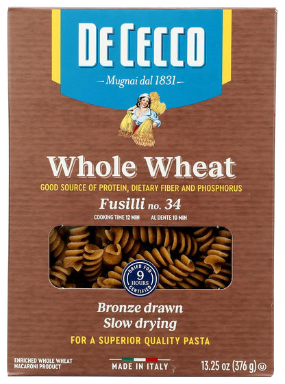 100% whole wheat (whole grain) formulation
