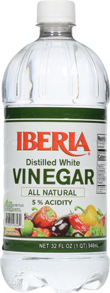 Iberia Distilled White Vinegar – Neutral-Toned Multi-Purpose Staple for Intentional Living