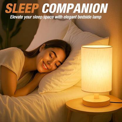 Baby Room Night Light with Included LED Bulb, Eye Friendly Warm Glow for Changing Area