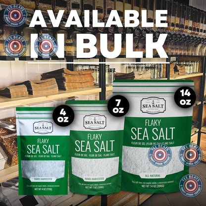 Baja Fleur de Sel Flake Salt, 7 oz – Restaurant-Quality Finishing Salt for the Modern Gourmet Pantry