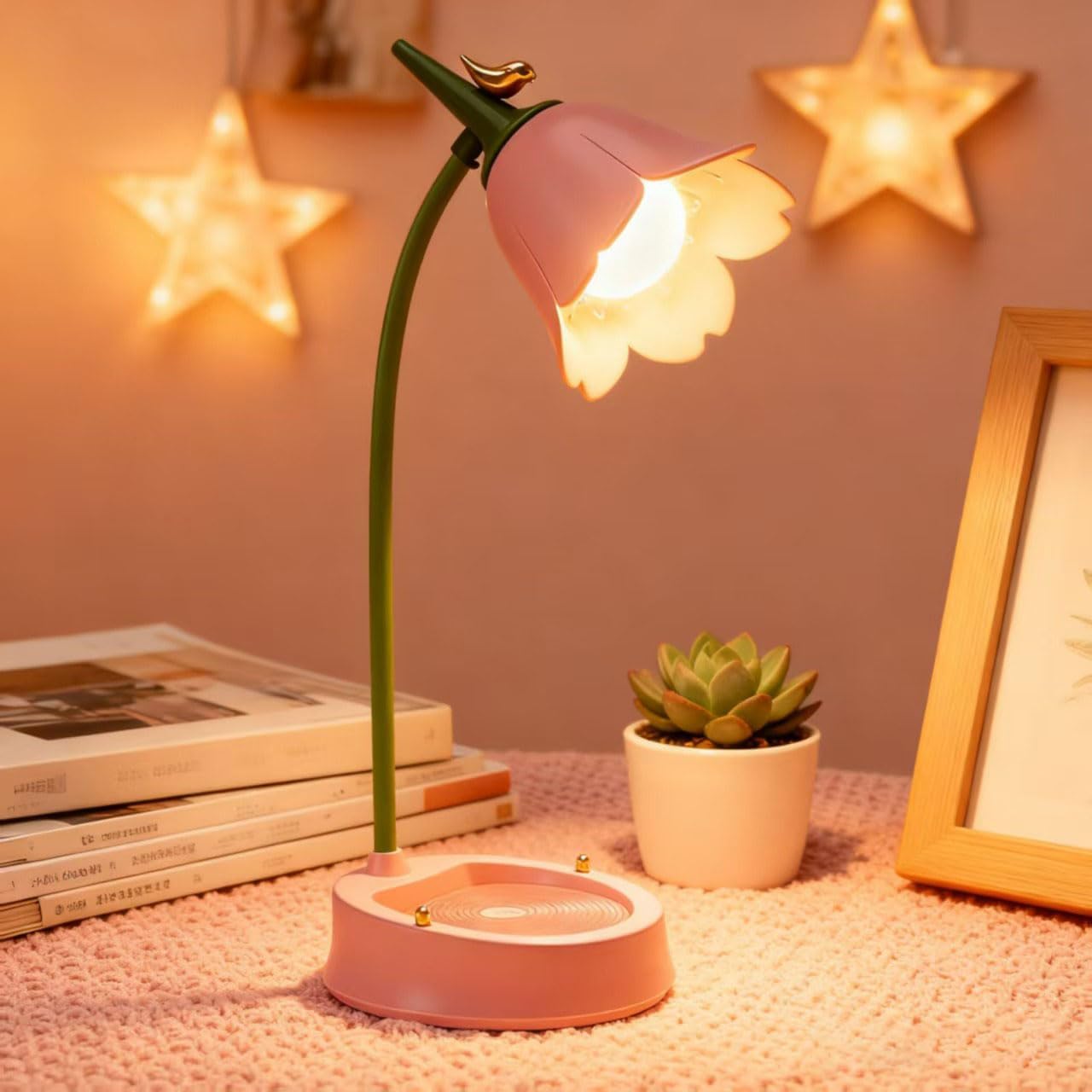 [Brand Name] Portable Reading Light – Flexible Gooseneck Task Lamp for Library, Bedside, and Travel Work
