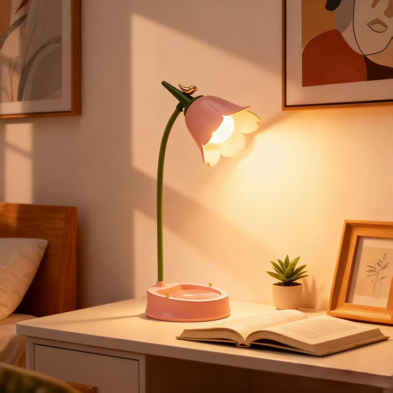 [Brand Name] Portable Reading Light – Flexible Gooseneck Task Lamp for Library, Bedside, and Travel Work
