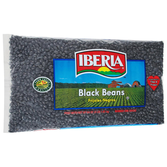 bulk 4lb (64 oz) dry black beans in a single bag
