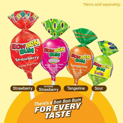Colombina Bon Bon Bum Suckers – Bulk Tropical Hard Candy Party Favor Bags for Birthdays, Halloween Bowls and Cultural Festival Booths