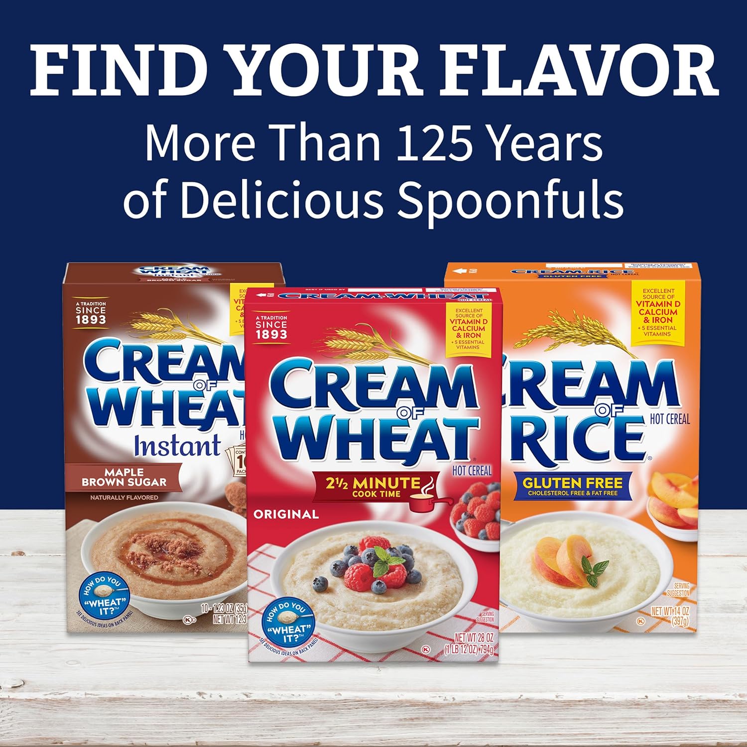 Cream of Wheat Original Hot Cereal – Quick Microwave Breakfast That Kids Love at the Family Table