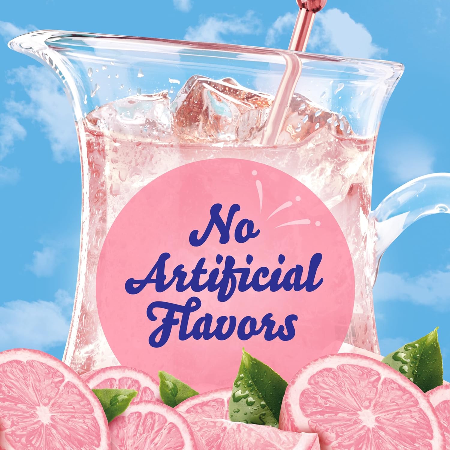 Crystal Light Sugar-Free Lemonade Packets – Compact Canister for Outdoor Parties and Tailgating