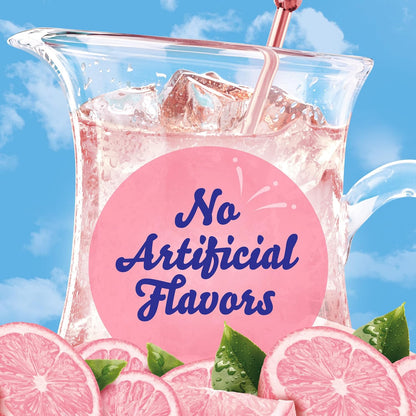 Crystal Light Sugar-Free Lemonade Packets – Compact Canister for Outdoor Parties and Tailgating