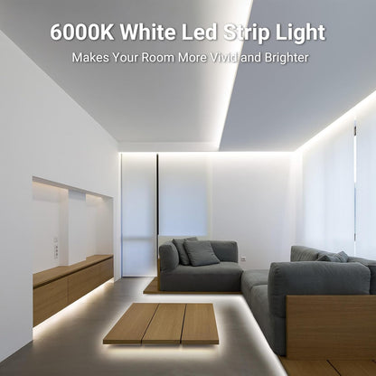 CT CAPETRONIX Dimmable LED Strip – Effortless Indoor Accent for Intentional Living Rooms, Concealed Adhesive Mounted Light
