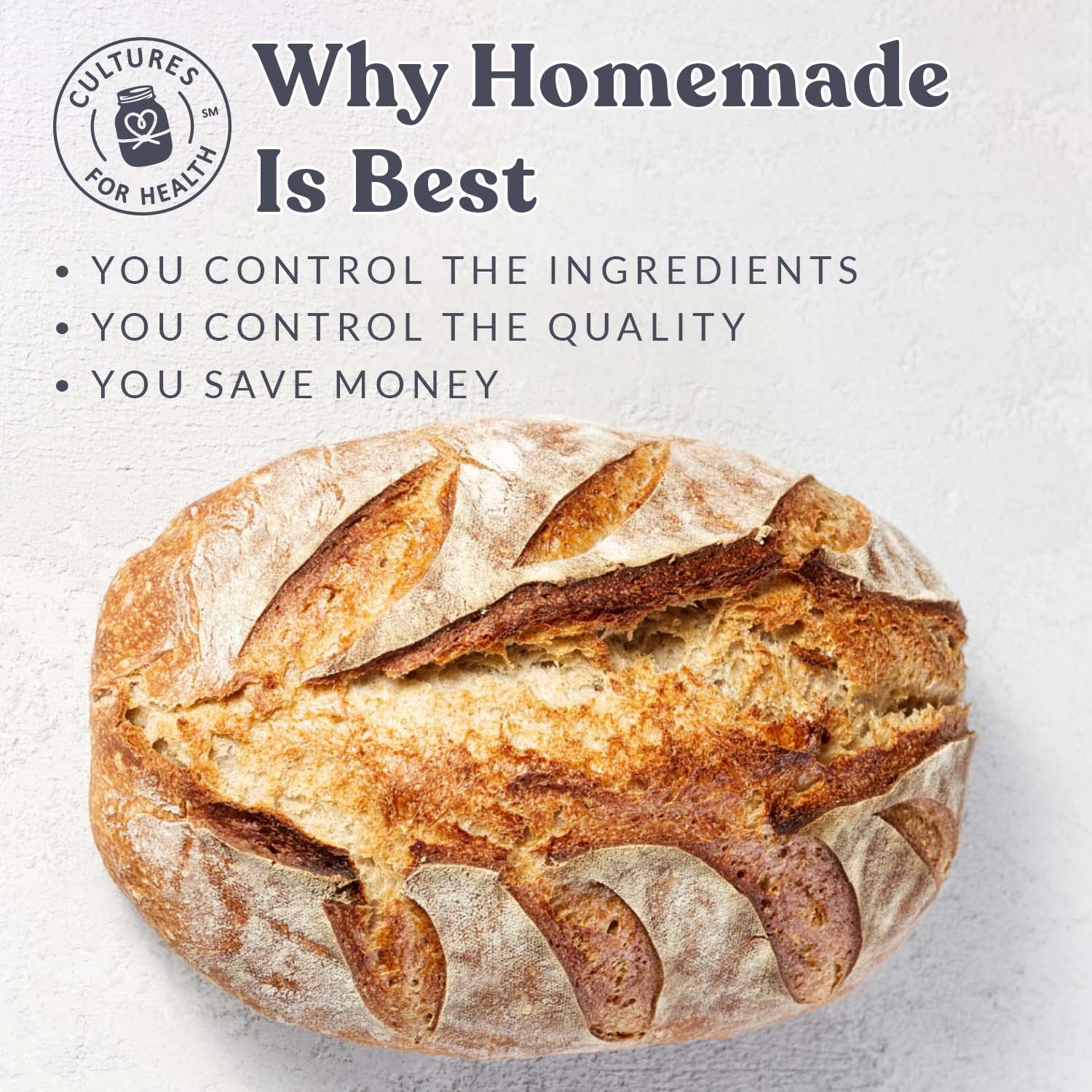 Cultures for Health San Francisco Sourdough Starter – Clean Ingredient Baking for the Wellness Meal Prep Space