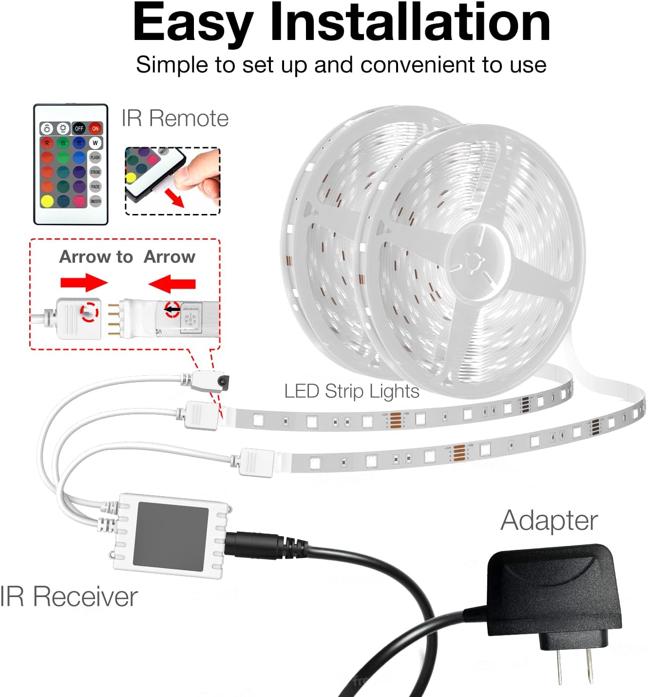 DAYBETTER Smart LED Strip Lights – Child Friendly Bedroom Night Light Alternative, Auto Timer Schedule