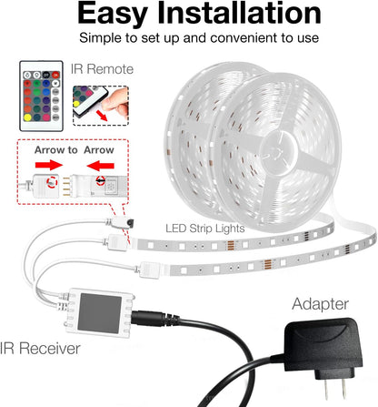 DAYBETTER Smart LED Strip Lights – Child Friendly Bedroom Night Light Alternative, Auto Timer Schedule