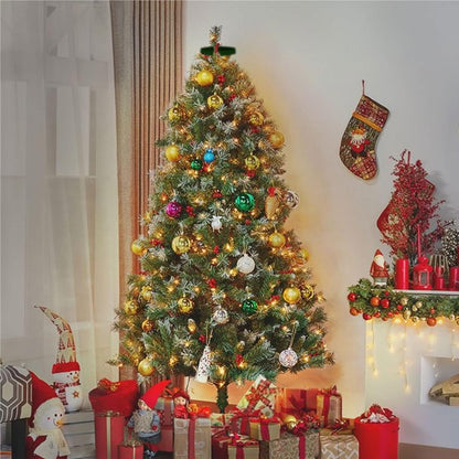 Dazzle Bright Christmas Tree Lights – Snow and Rain Resistant 448 LED Waterfall for House Facade and Fence