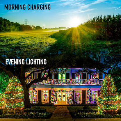 Dazzle Bright Solar Powered String Lights – Modern Home Accent for Shelves, Headboards, and Reading Nooks