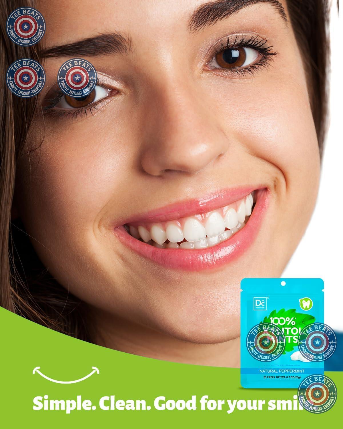 DC24 DAILY CARE Vegan Mints – Streamlined 4-Pack for Less-Is-More Wellness Routines