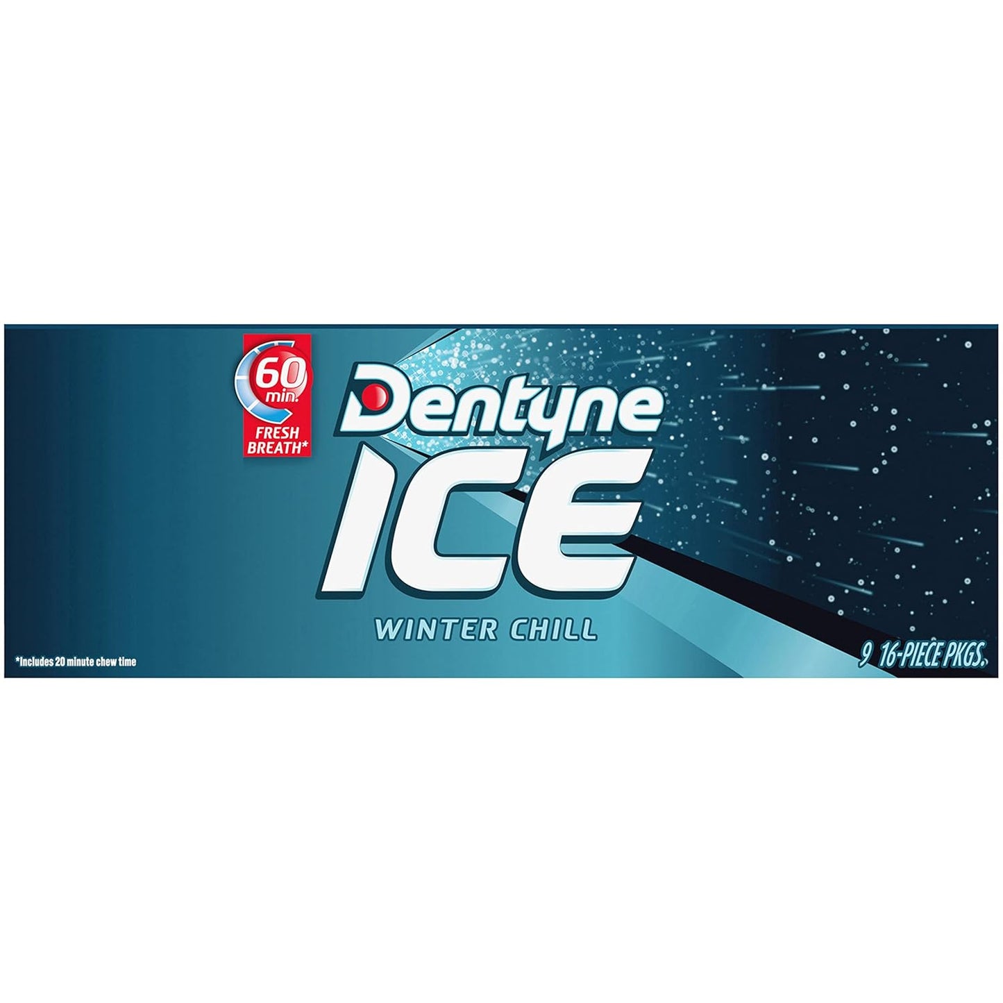 Dentyne Ice Winter Chill Sugar-Free Chewing Gum – Pre-Meeting Chew for Client Calls, Interviews, and Presentations