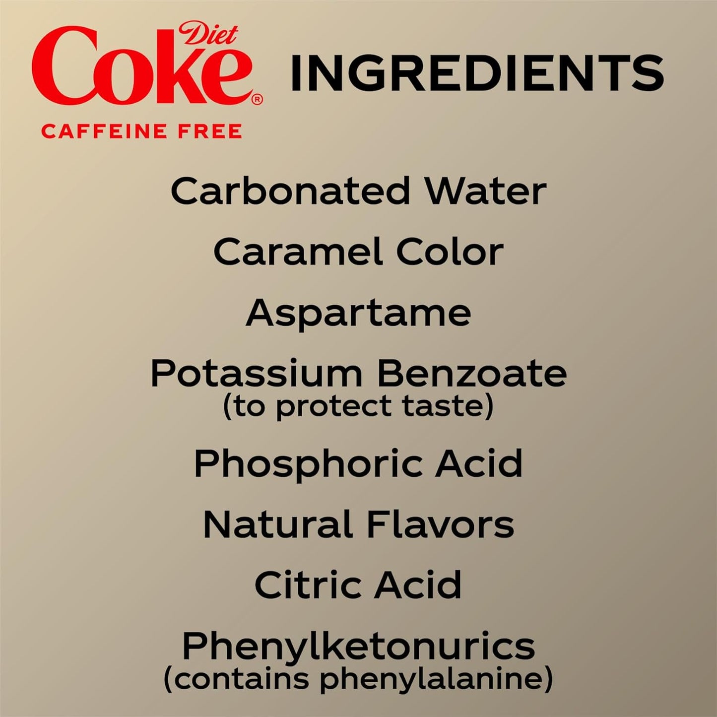 Diet Coke Caffeine Free 16.9 fl oz, 6 Pack – Diabetic Friendly Zero Calorie Cola for Stress-Free Evening Indulgence and Wellness Routines