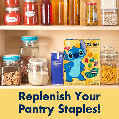 Disney Stitch Fruit Flavored Snacks – Worry-Free Kids Snack for Classroom Celebrations and Daycare