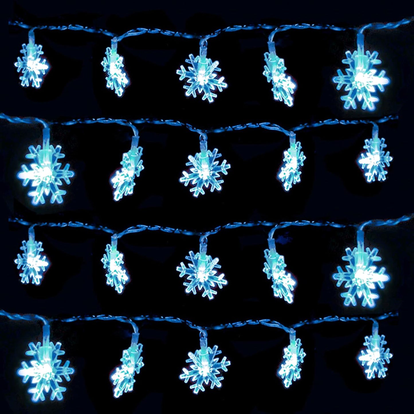 DomeStar Snowflake LED Lights – Hostess Gift for Holiday Party Planners, Indoor Outdoor Winter Table and Mantel Decor