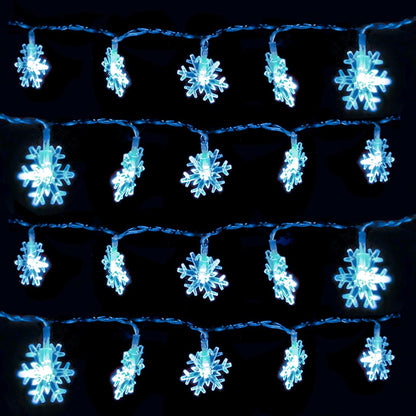 DomeStar Snowflake LED Lights – Hostess Gift for Holiday Party Planners, Indoor Outdoor Winter Table and Mantel Decor