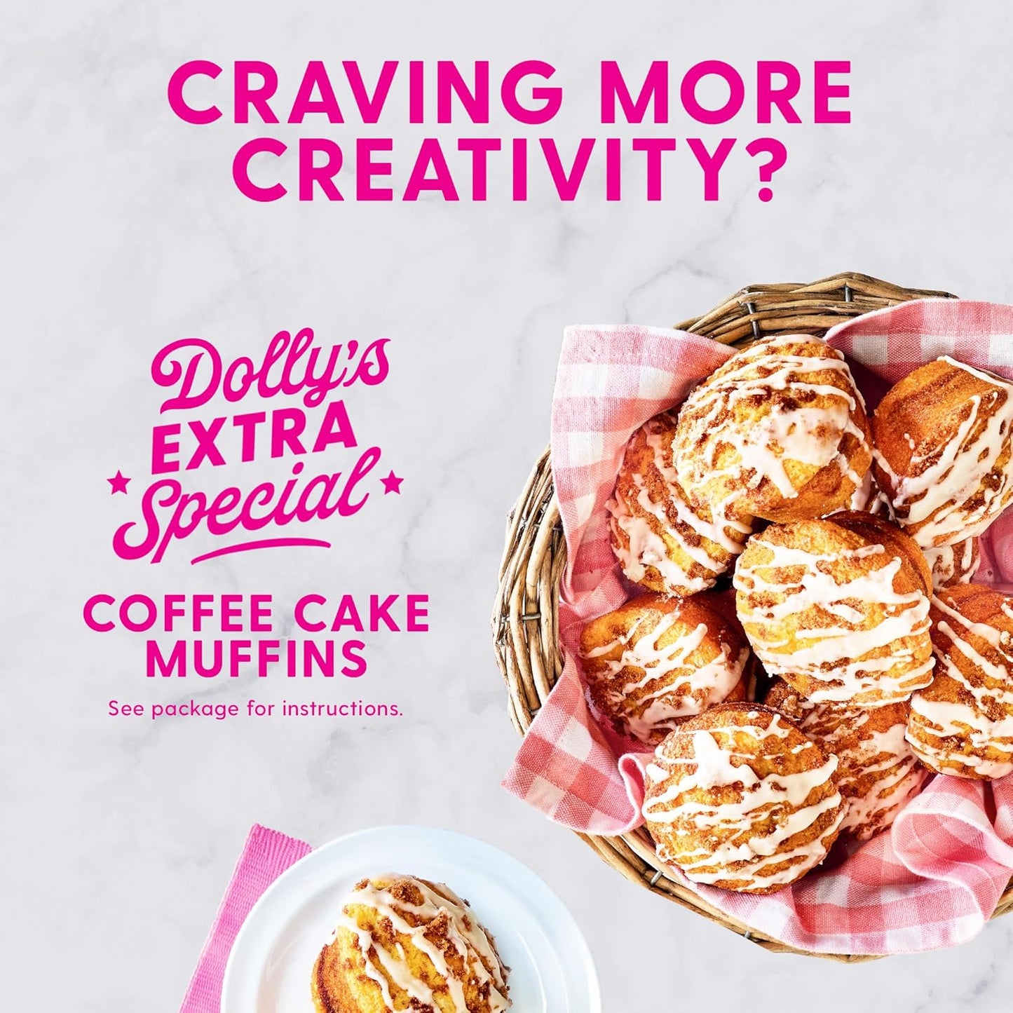 Duncan Hines Dolly Parton Crumb Cake & Muffin Mix — Holiday Pantry Gift for Friends Who Love Dolly-Inspired Treats