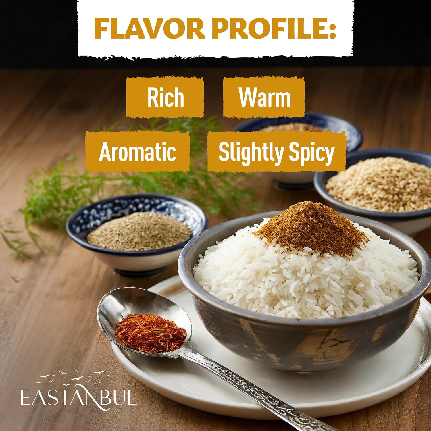 Eastanbul Baharat Turkish Seasoning – Resealable Jar for Grilling on the Go and Picnics