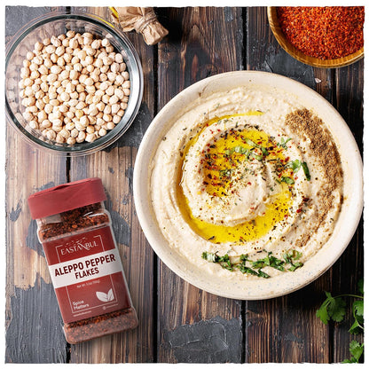 Eastanbul Turkish Pul Biber Spice – Elegant Holiday Gift for Moms Who Love Cooking, 5.3oz Resealable Jar