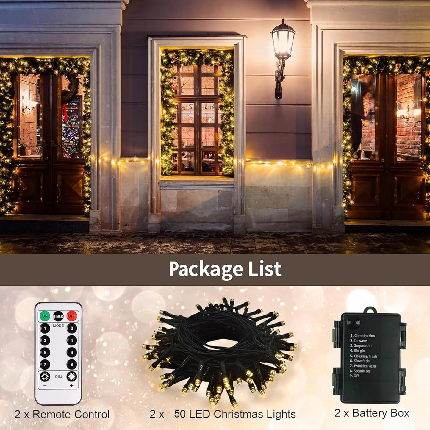 echosari Battery Operated Lights – Smokeless, Wax-Free Ambient Lighting with 6-Hour Auto Shutoff