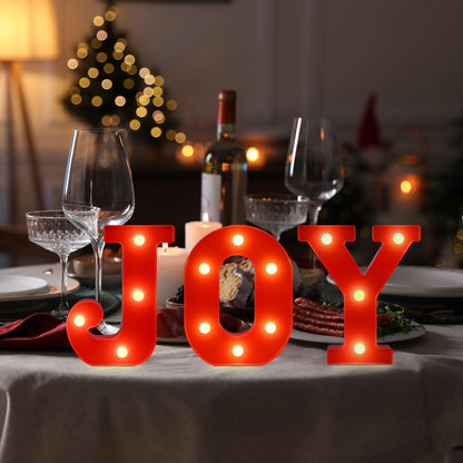 EDYCON XOXO Heart Light Up Letters – Valentine's Day Gift for Girlfriend and Best Friend