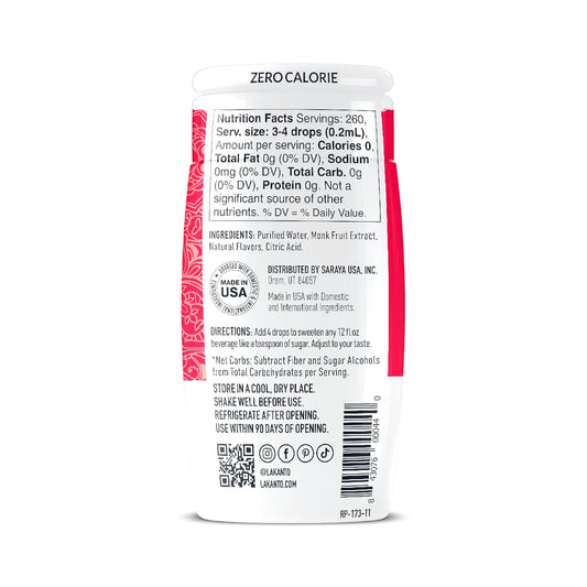 erythritol-free and artificial sweetener-free formulation