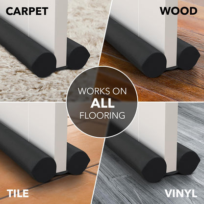 Everlasting Comfort Foam Door Seal – Sleep and Relaxation Support, Fills 1.25 Inch Draft Gaps Quietly