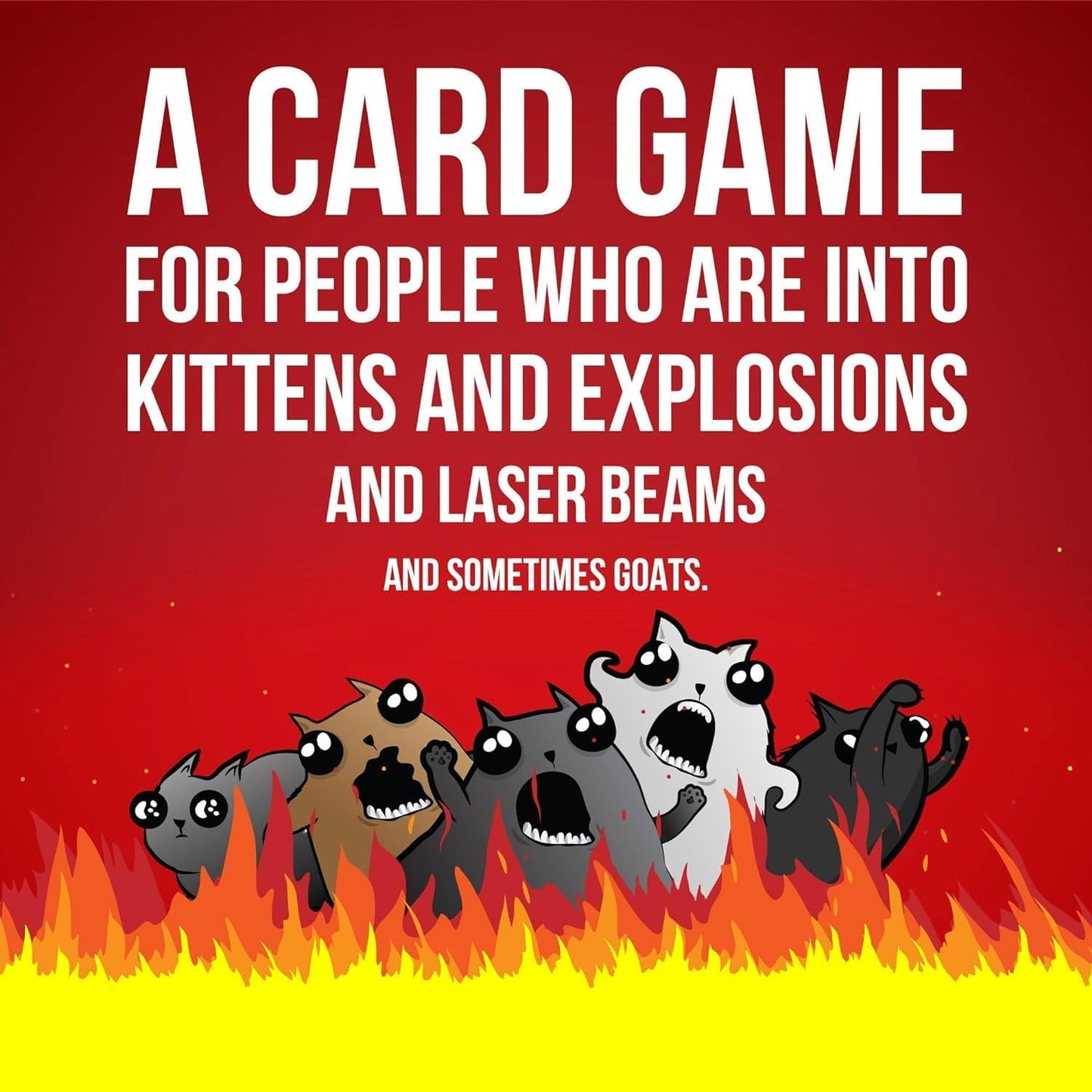 Exploding Kittens Party Pack – Beach Trip and Campsite Card Game in a Compact Tin-Friendly Box