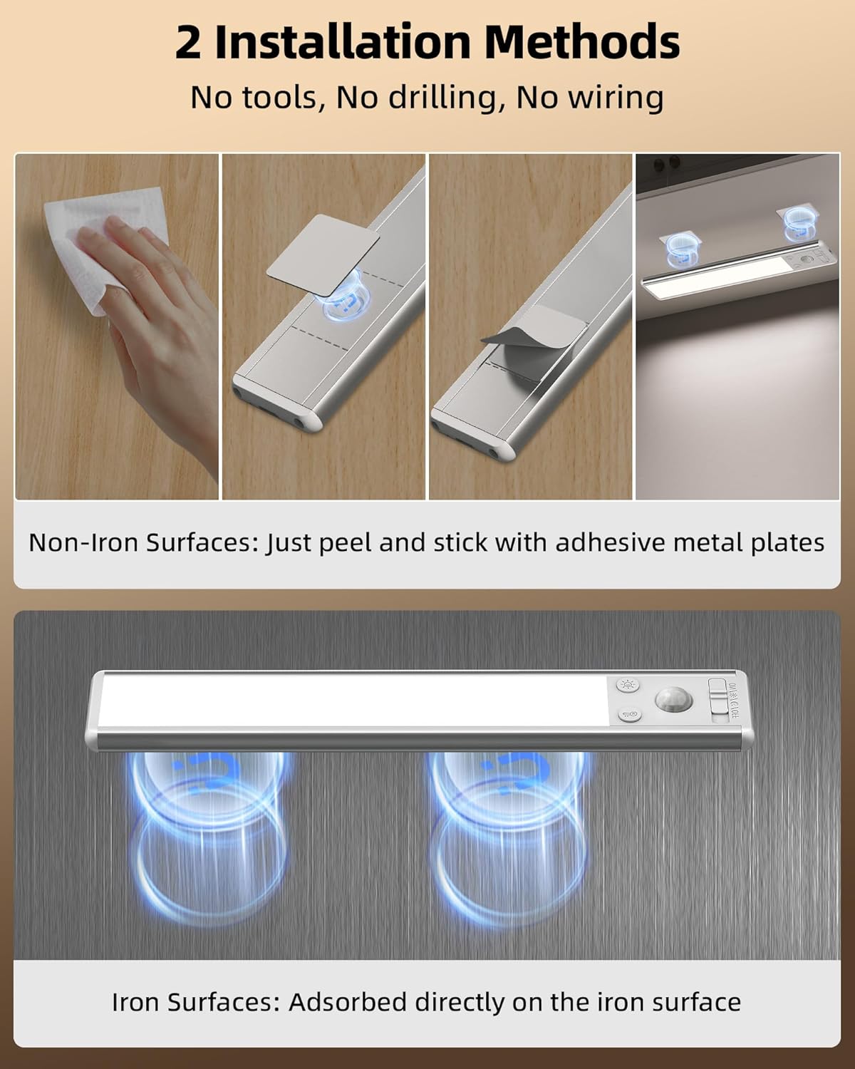 EZVALO Battery-Powered Hallway Light – No Flame, No Heat, Auto Night Sensor for Family Homes