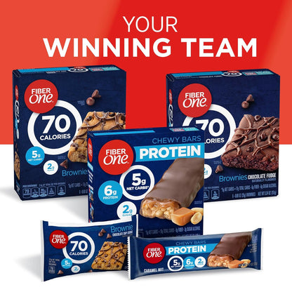 Fiber One 70 Calorie Bars for Sugar-Free Wellness Ritual, Cinnamon Coffee Cake Snack with 5g Fiber for Daily Self-Care