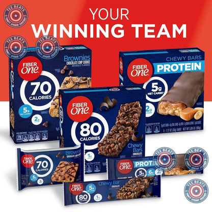 Fiber One Chocolate Caramel Chewy Bars – Calorie-Conscious Indulgence for Your Bedside Drawer and Travel Tote