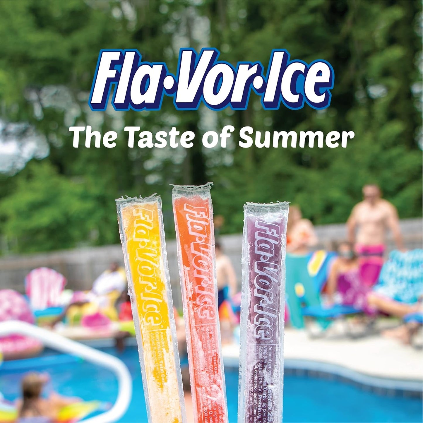 Fla-Vor-Ice 1.5 Oz Freezer Tubes – Thoughtful Housewarming and Summer Host Gift with 6 Classic Flavors, 100 Count