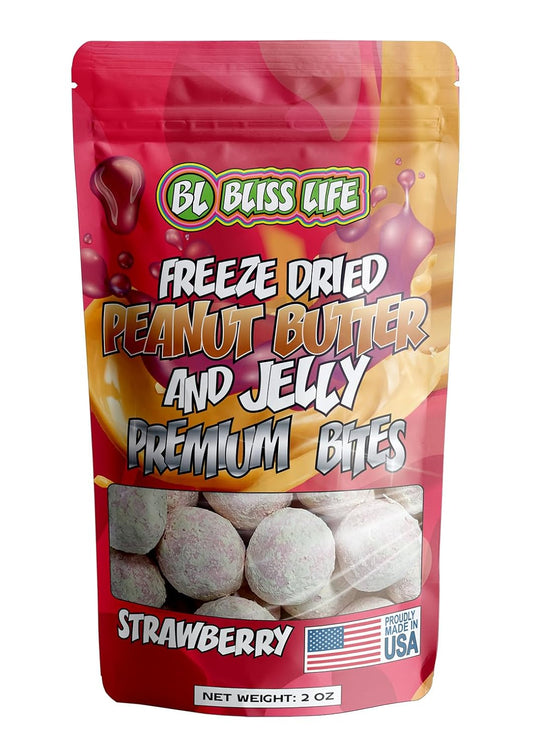 freeze-dried preparation that creates a melt-in-your-mouth yet crunchy texture
