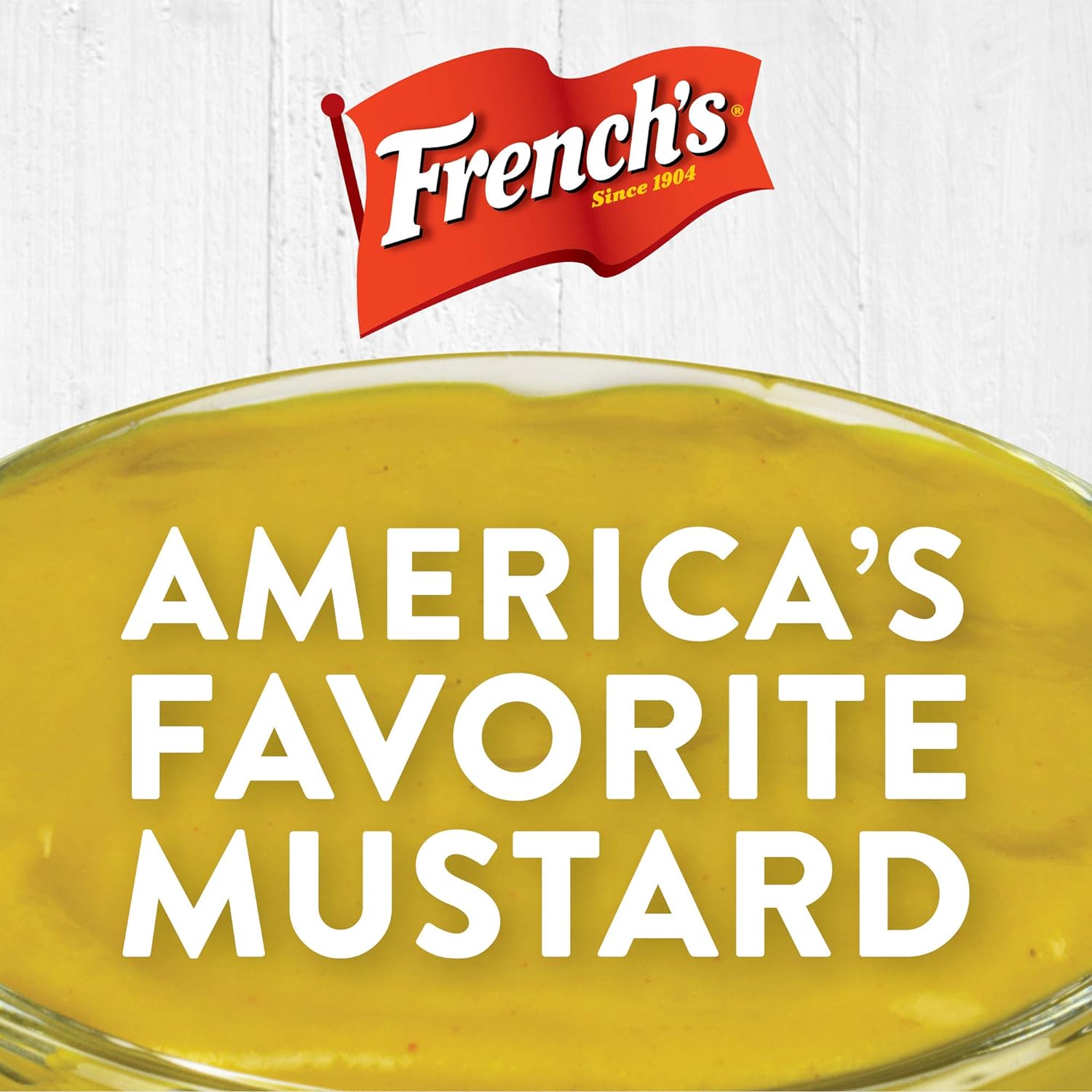 French's Classic Yellow Mustard, 30 oz Catering Bottle – Trusted Concession Stand Condiment for Cafeterias and Foodservice Operators