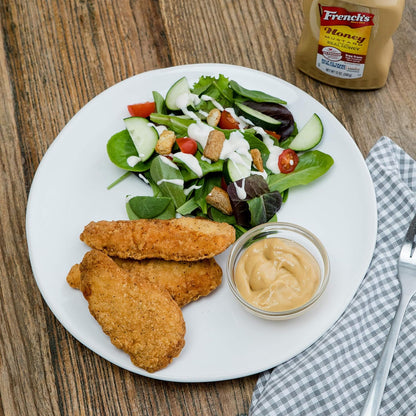 French's Honey Mustard, 12 oz – Mild Sweet-Tangy Dip Safe for Picky Eaters and Toddler Snack Time