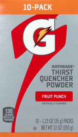 Gatorade Thirst Quencher Powder – Mess-Free Single-Serve Hydration for Kids' Practices & Game Days, 10 Sticks