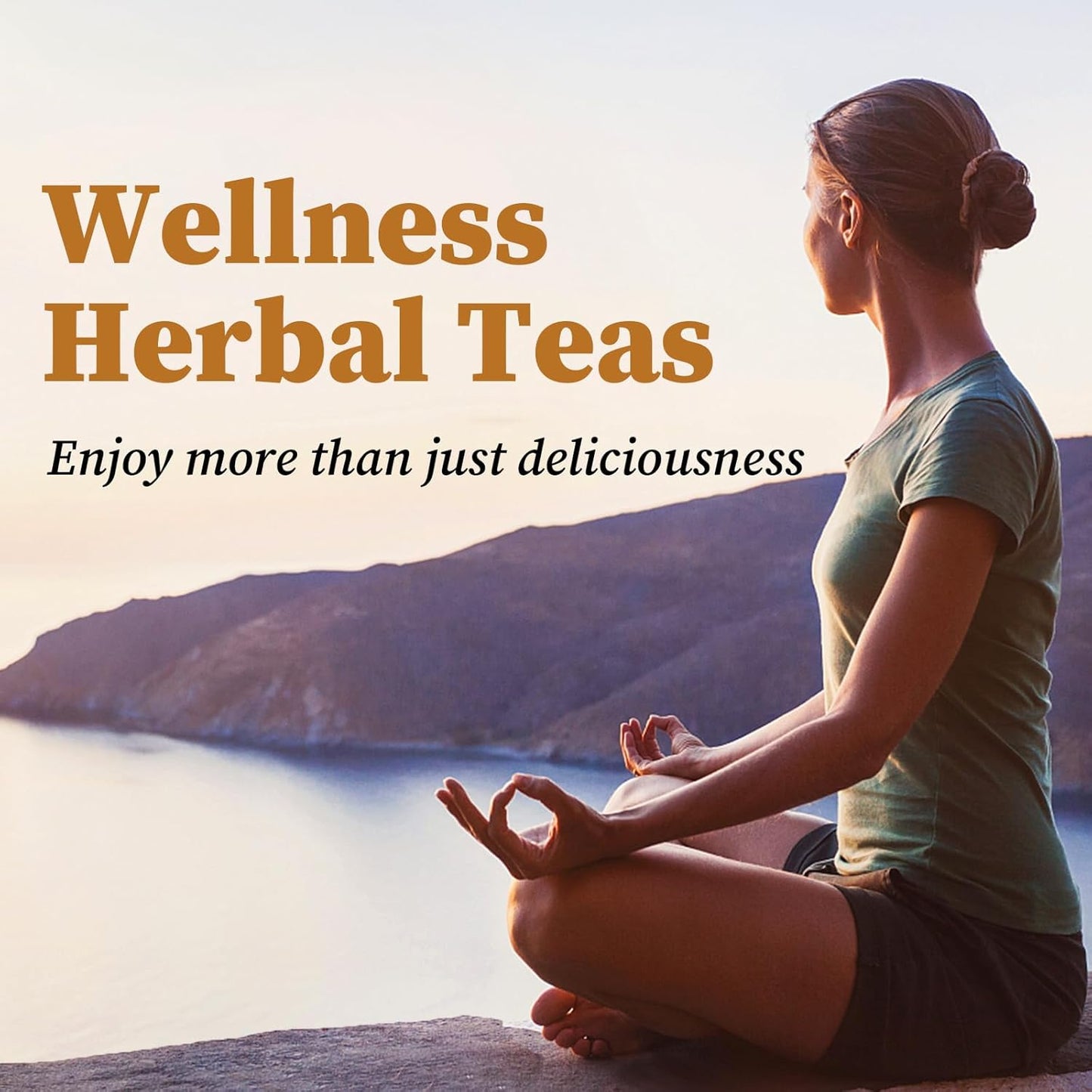 FullChea Lemon Ginger Tea – Brain Fog Support Brew for Steady Afternoon Concentration at the Desk
