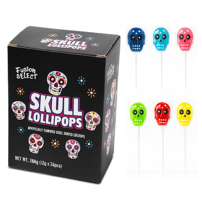 Fusion Select Halloween Lollipop Variety – Worry-Free Candy Handouts for Trick or Treaters, Classrooms & Neighborhood Parties