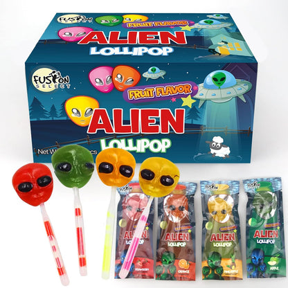 Fusion Select Halloween Lollipop Variety – Worry-Free Candy Handouts for Trick or Treaters, Classrooms & Neighborhood Parties