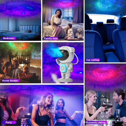 Galaxy Night Light Projector with Speaker – Holiday Gift for Teens and Adults, Birthday Present Idea