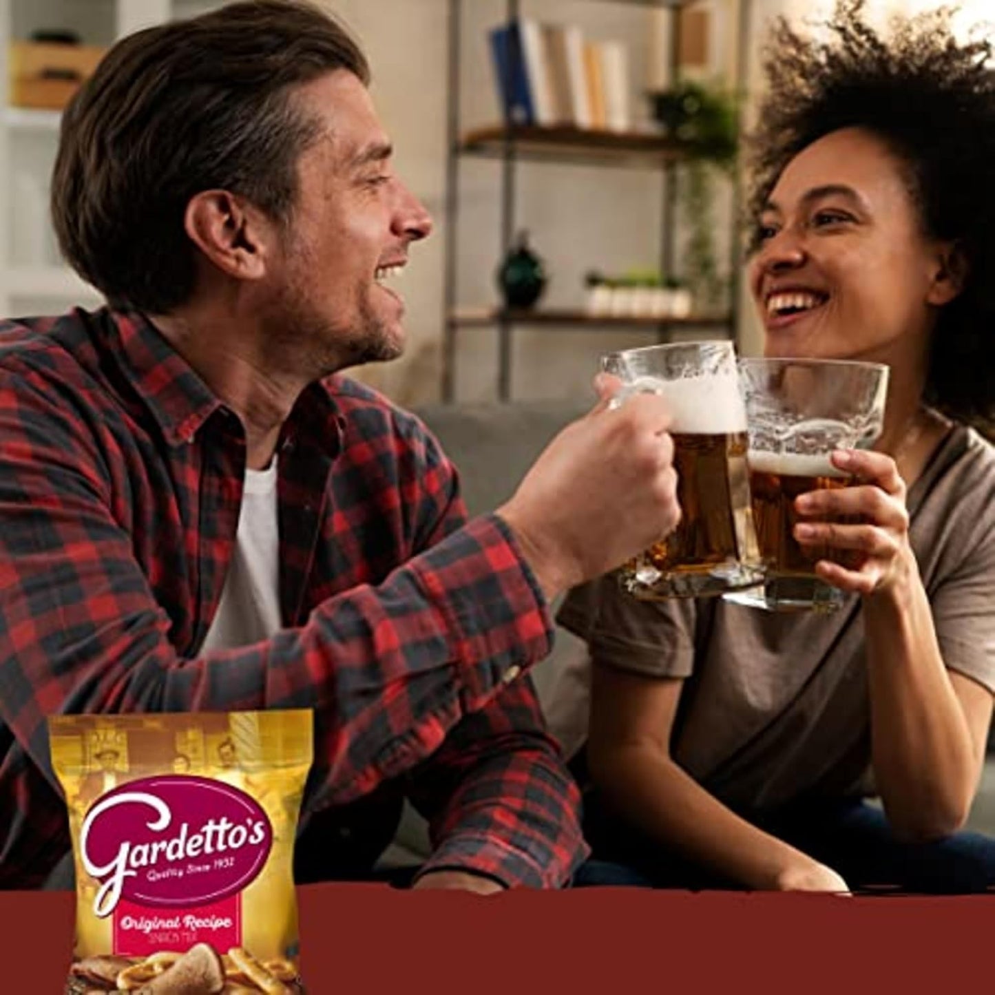 Gardetto's Original Recipe Snack Mix – Kosher Pantry Snack Packs for Family Road Trips & Car Rides with Kids