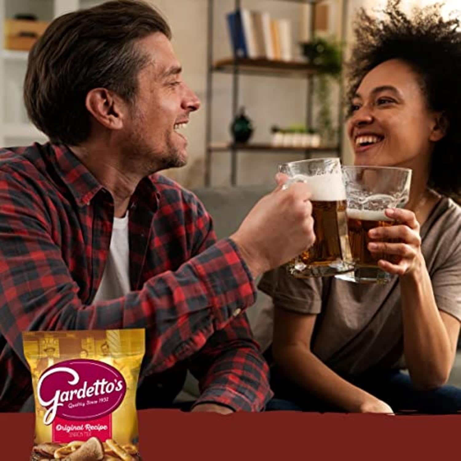 Gardetto's Original Recipe Snack Mix – Kosher Pantry Snack Packs for Family Road Trips & Car Rides with Kids